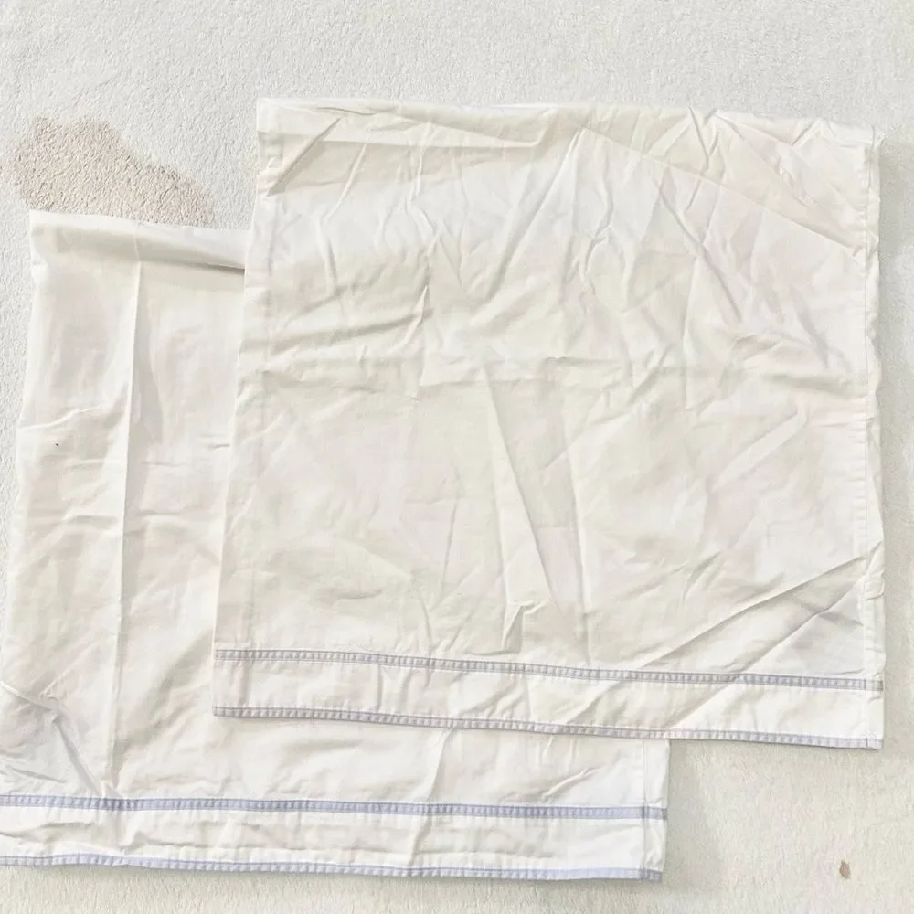 Ralph Lauren Spencer border satin pillowcase - king- used